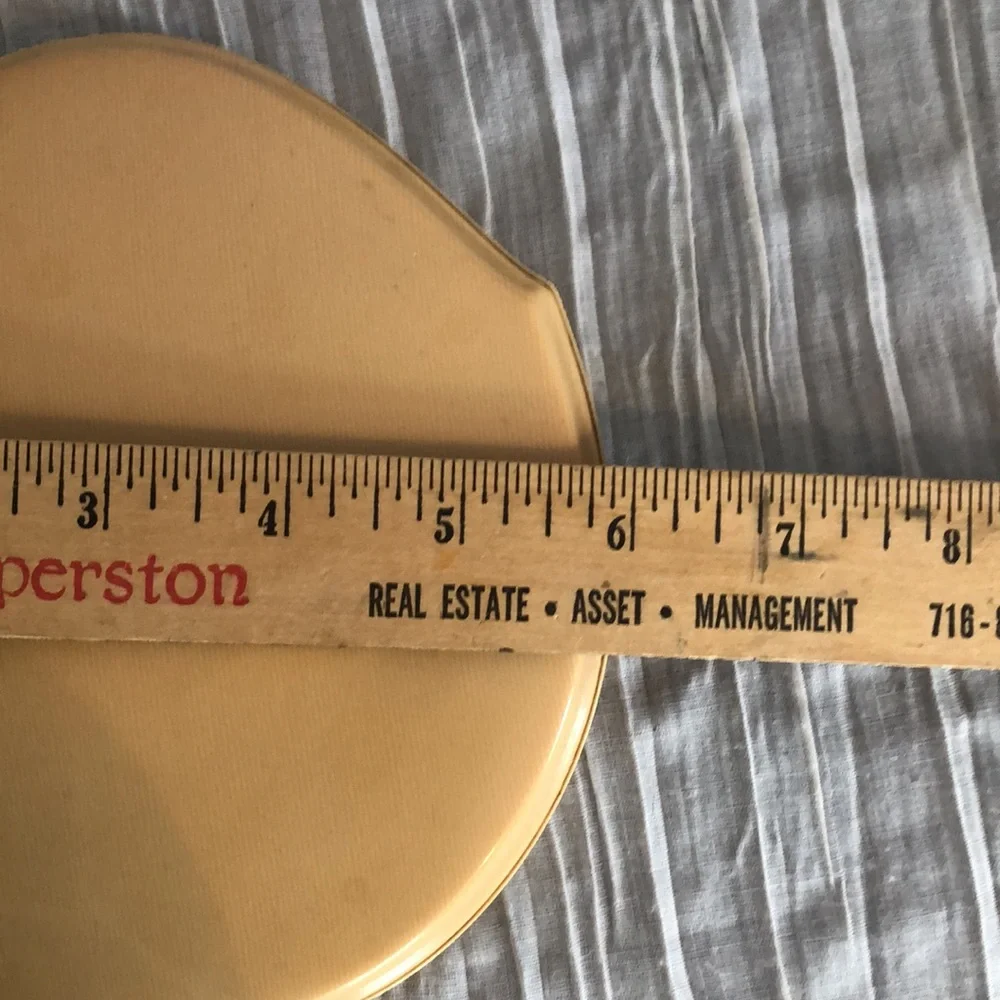 Vtg Century WOMEN MEN BEAUTY VANITY SET hand mirror hair receiver shaving brush